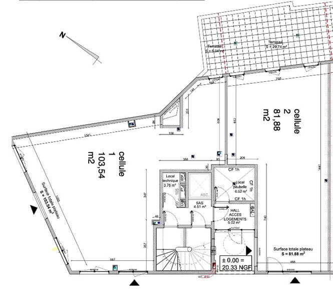 Retail in Saint-Médard-en-Jalles for lease - Floor Plan - Image 3 of 3