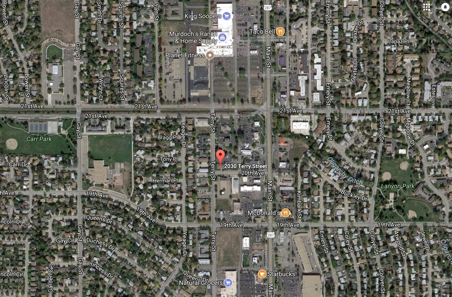 2030 Terry St, Longmont, CO for lease - Aerial - Image 2 of 2