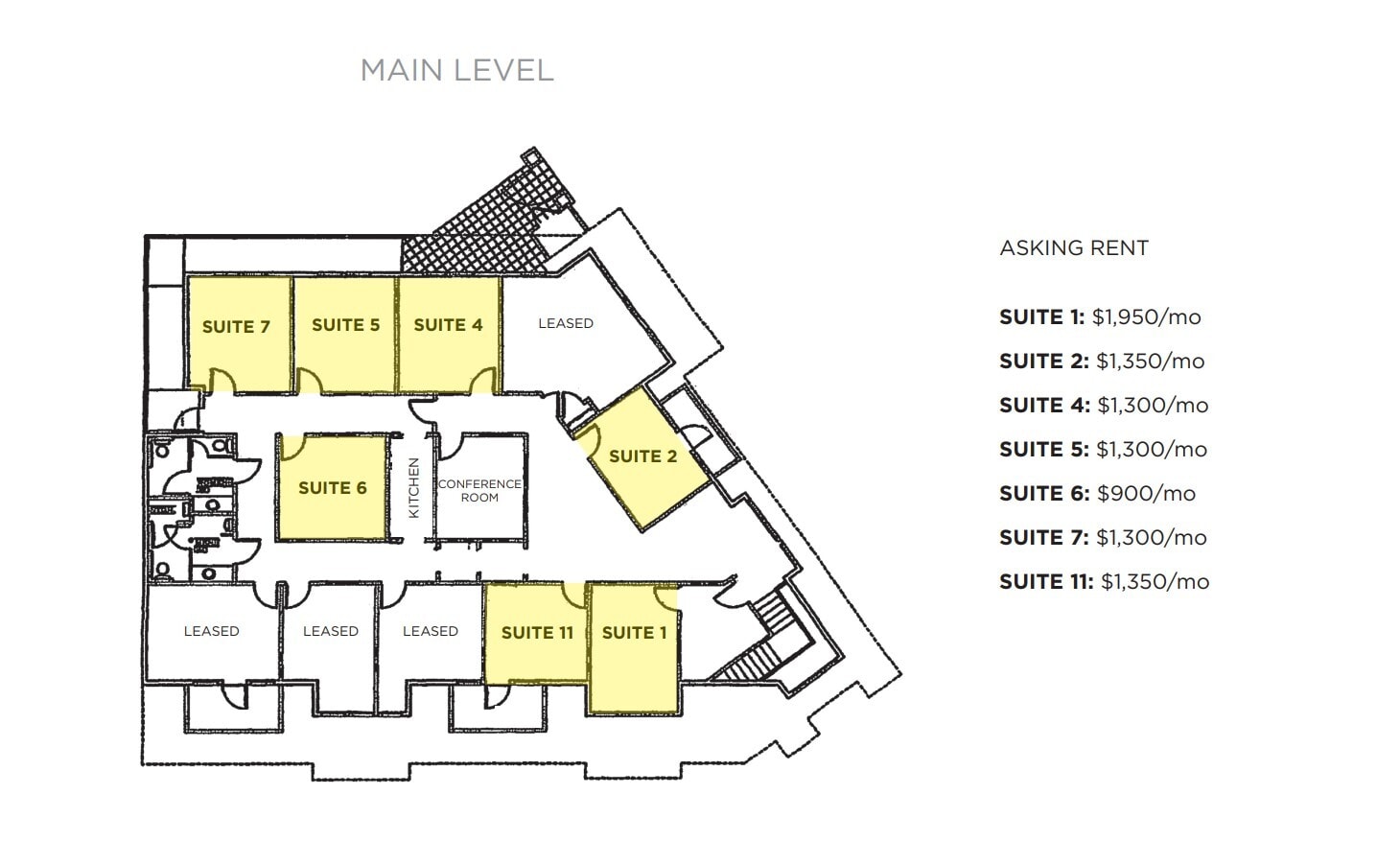 103 E Blithedale Ave, Mill Valley, CA for lease Floor Plan- Image 1 of 1