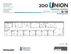 200 Union Blvd, Lakewood, CO for lease Floor Plan- Image 2 of 2