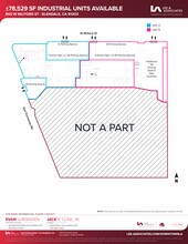 800 W Milford St, Glendale, CA for lease Site Plan- Image 1 of 1