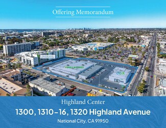 More details for 1300-1320 Highland Ave, National City, CA - Retail for Sale