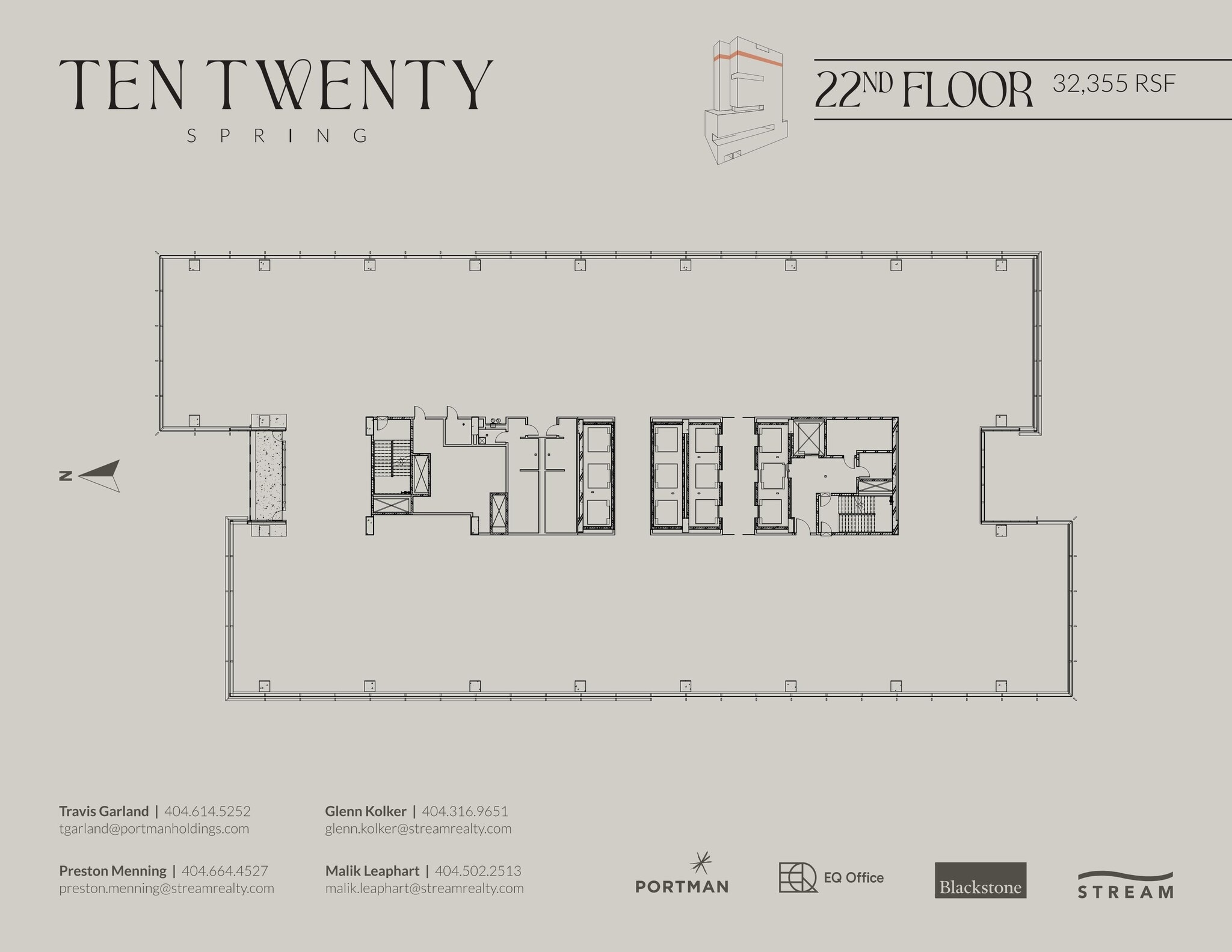 1020 Spring St, Atlanta, GA for lease Floor Plan- Image 1 of 1
