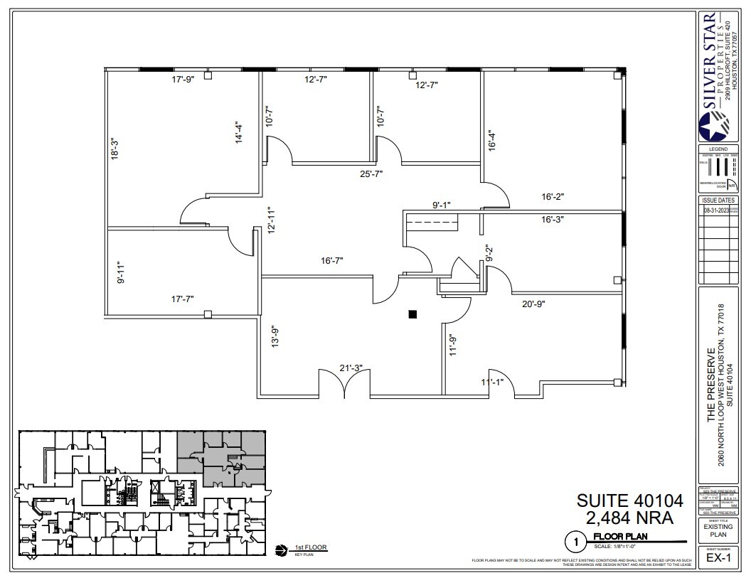 2000 N Loop Fwy W, Houston, TX for lease Floor Plan- Image 1 of 1