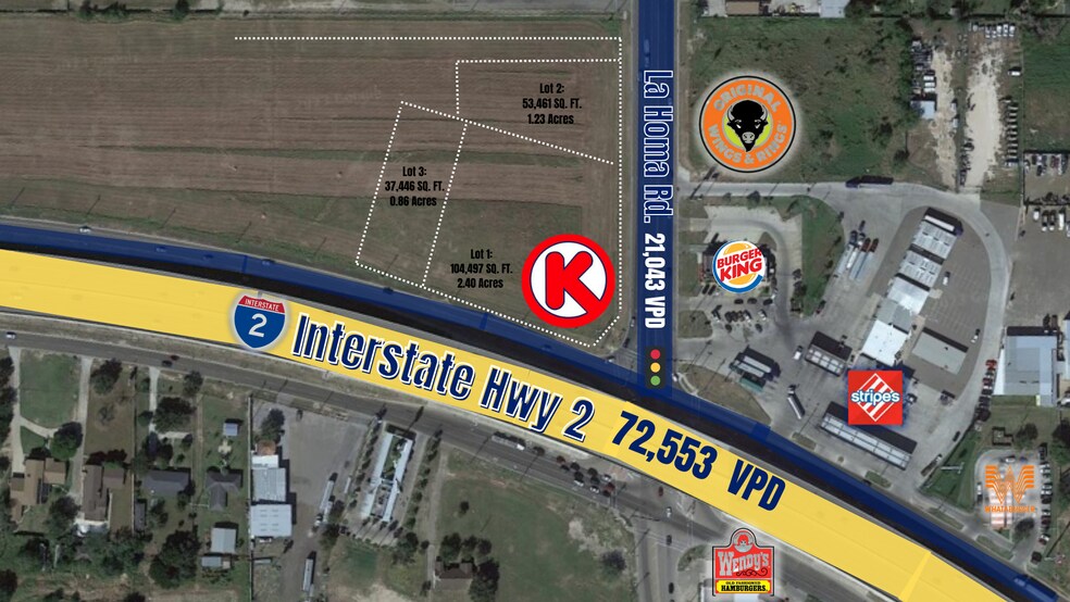 Interstate 2, Palmview, TX for sale - Building Photo - Image 1 of 1