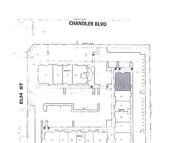 5505 W Chandler Blvd, Chandler, AZ for sale - Plat Map - Image 2 of 11