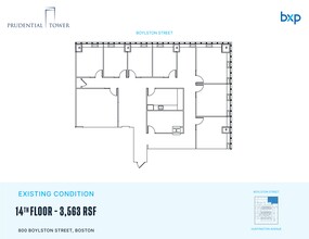 800 Boylston St, Boston, MA for lease Site Plan- Image 1 of 1