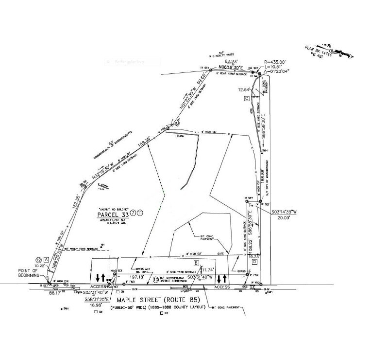 279 Maple St, Marlborough, MA for sale Plat Map- Image 1 of 1