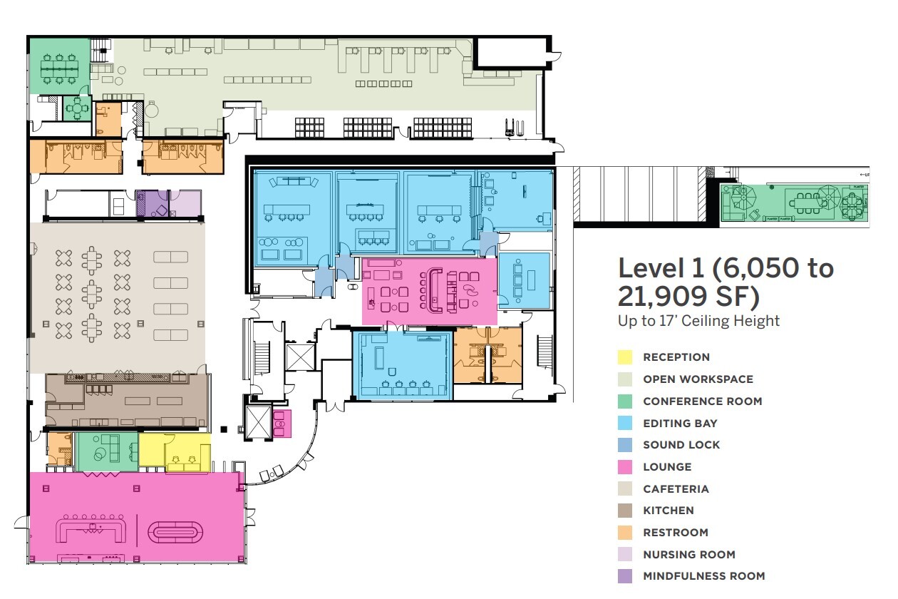 1377 N Serrano Ave, Los Angeles, CA for lease Floor Plan- Image 1 of 1