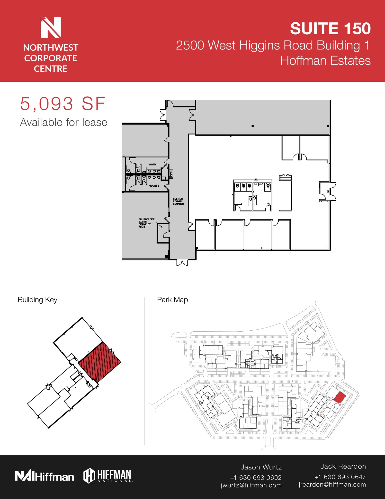 2500 W Higgins Rd, Hoffman Estates, IL for lease Floor Plan- Image 1 of 1