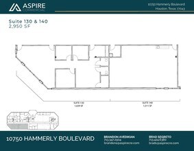 10750 Hammerly Blvd, Houston, TX for lease Floor Plan- Image 2 of 3