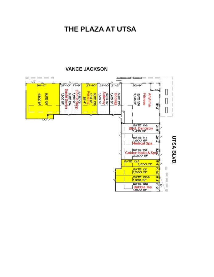 UTSA Blvd & Vance Jackson Rd, San Antonio, TX 78249 The Plaza at UTSA