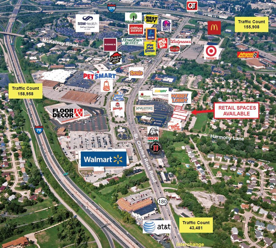 11977 St. Charles Rock Rd, Bridgeton, MO 63044 (Orchard Bend Shopping