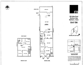 620 Alden Rd, Markham, ON for lease Floor Plan- Image 1 of 1