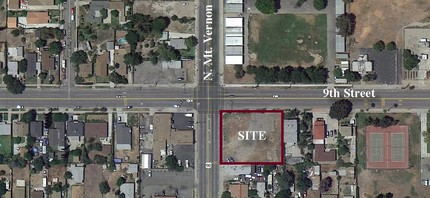 895 N Mount Vernon Ave, San Bernardino, CA - aerial  map view