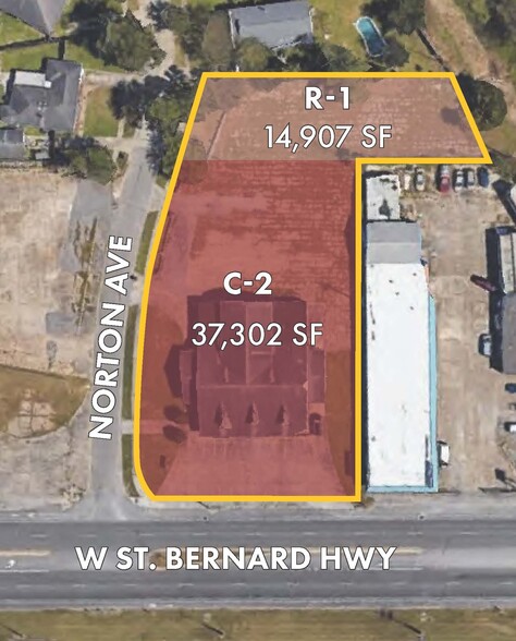 7701 Saint Bernard Hwy, Arabi, LA for sale - Site Plan - Image 2 of 14