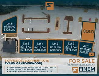 More details for 00 Addison Square, Evans, GA - Land for Sale