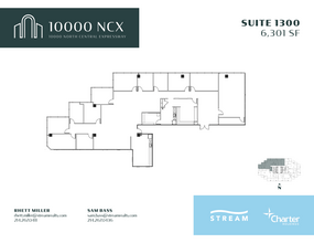 10000 N Central Expy, Dallas, TX for lease Floor Plan- Image 1 of 2