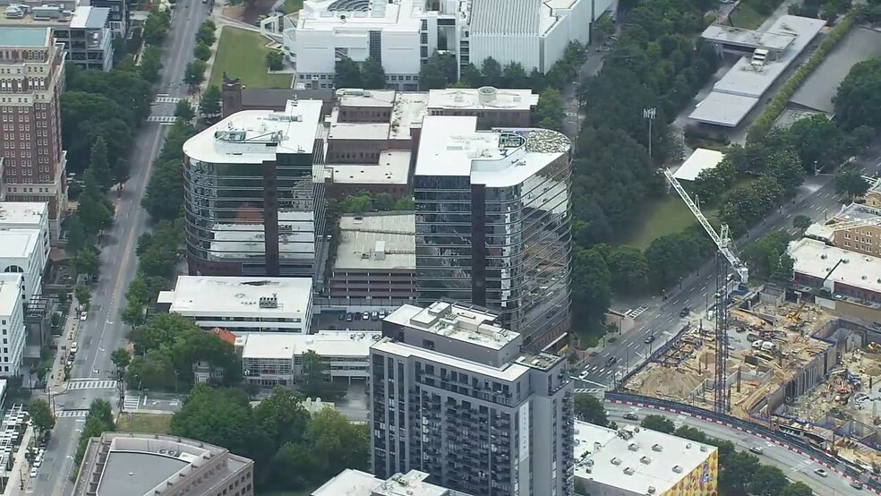 1349 W Peachtree St NW, Atlanta, GA for lease - Aerial Video - Image 2 of 22