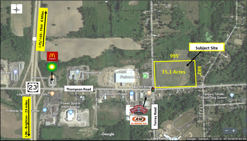 Thompson Rd, Fenton, MI for sale - Primary Photo - Image 1 of 1