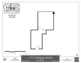1717 Turning Basin Dr, Houston, TX for lease Site Plan- Image 1 of 1