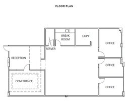 1801 3rd St, Norco, CA for lease Floor Plan- Image 1 of 1