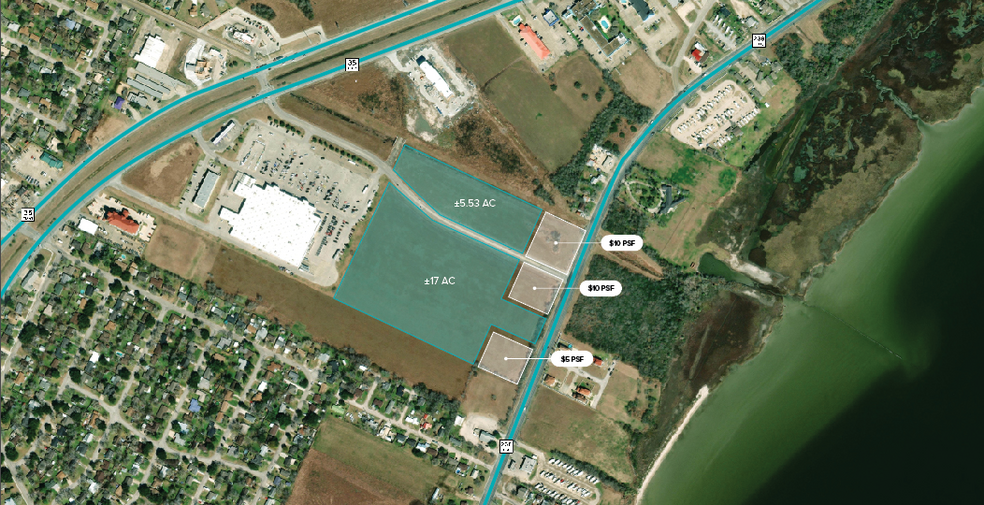 Tiney Browning Blvd, Port Lavaca, TX for sale - Building Photo - Image 1 of 2