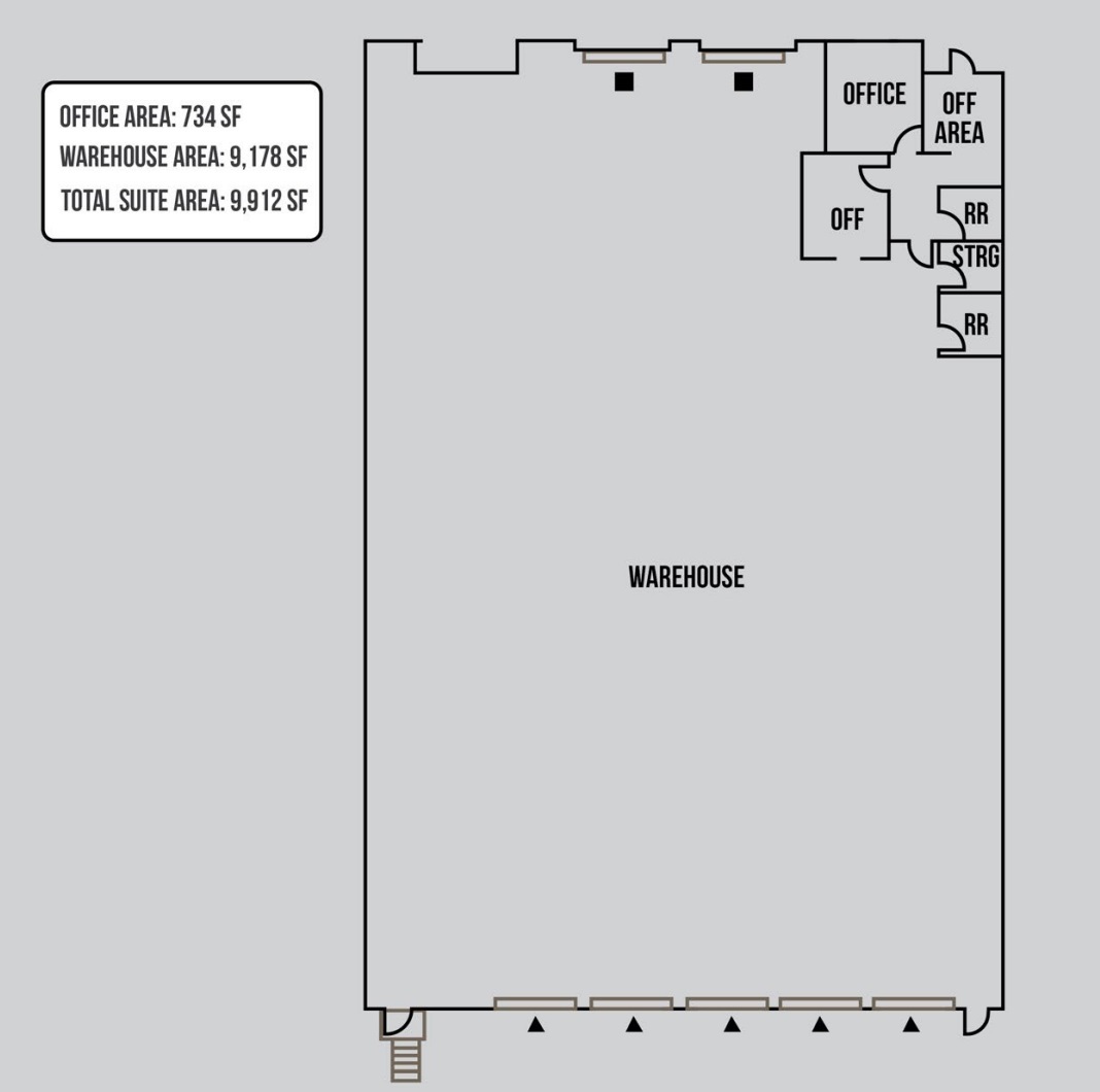 2350 Marconi Pl, San Diego, CA for lease Floor Plan- Image 1 of 1