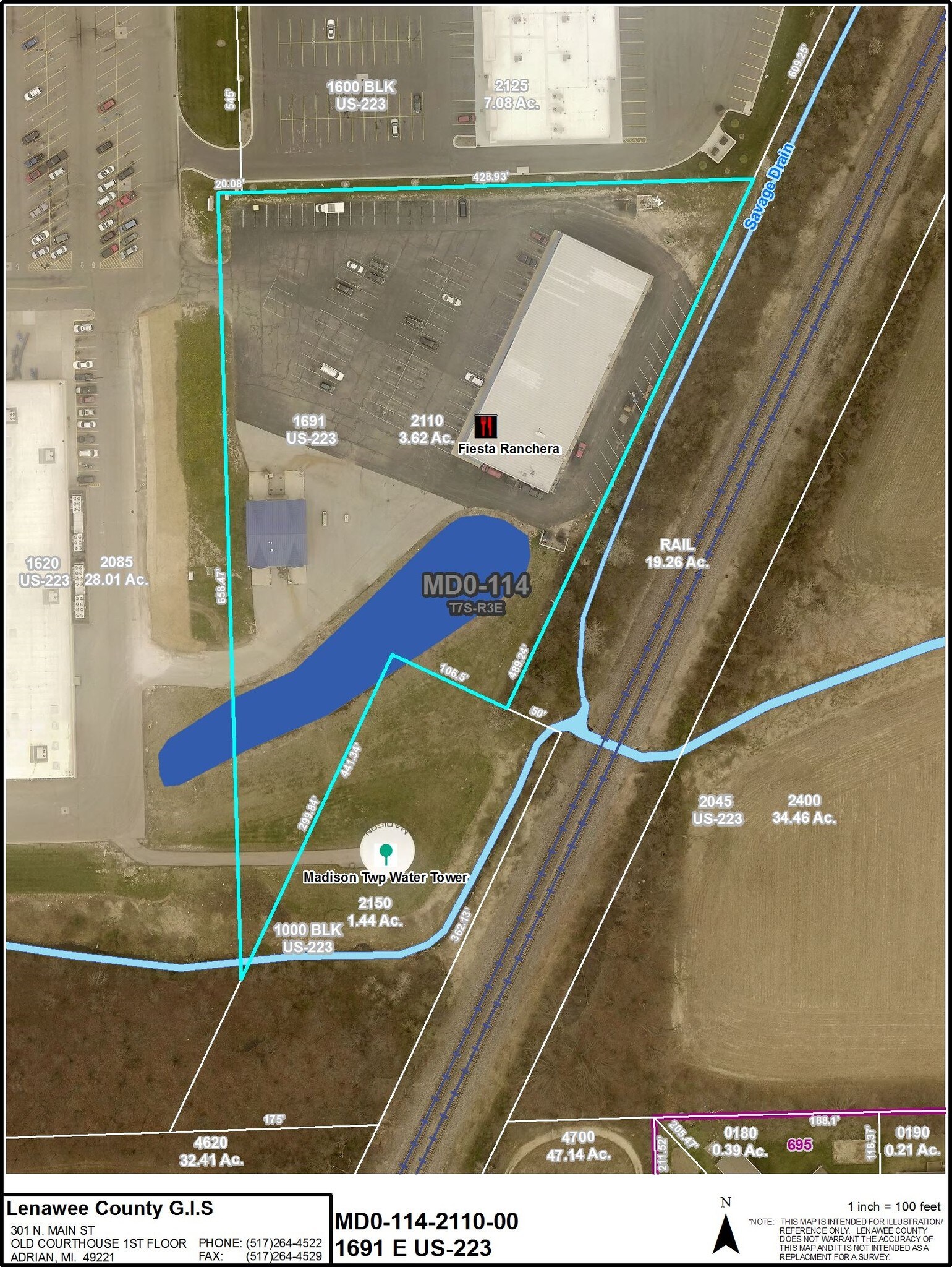 1693 E US Highway 223, Adrian, MI for sale Building Photo- Image 1 of 1