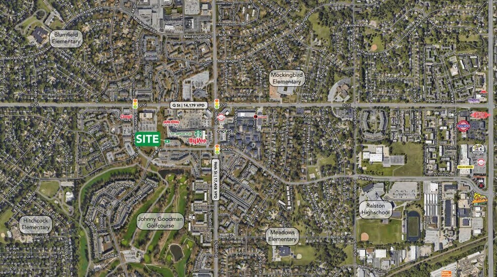 9720-9756 Park Dr, Omaha, NE for lease - Aerial - Image 3 of 6