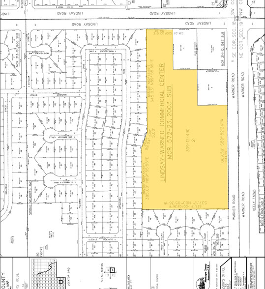 690 E Warner Rd, Gilbert, AZ for lease - Plat Map - Image 2 of 38