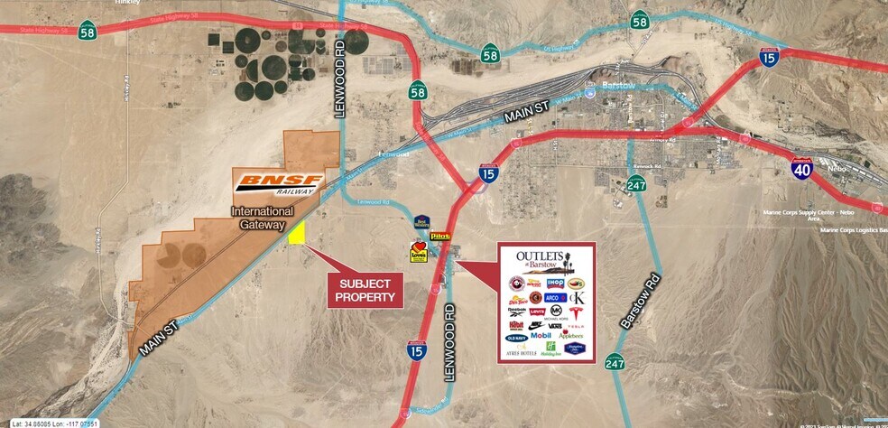 W Main St, Barstow, CA for sale - Building Photo - Image 1 of 1