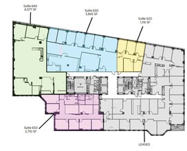 1717 Rhode Island Ave NW, Washington, DC for lease Floor Plan- Image 1 of 2