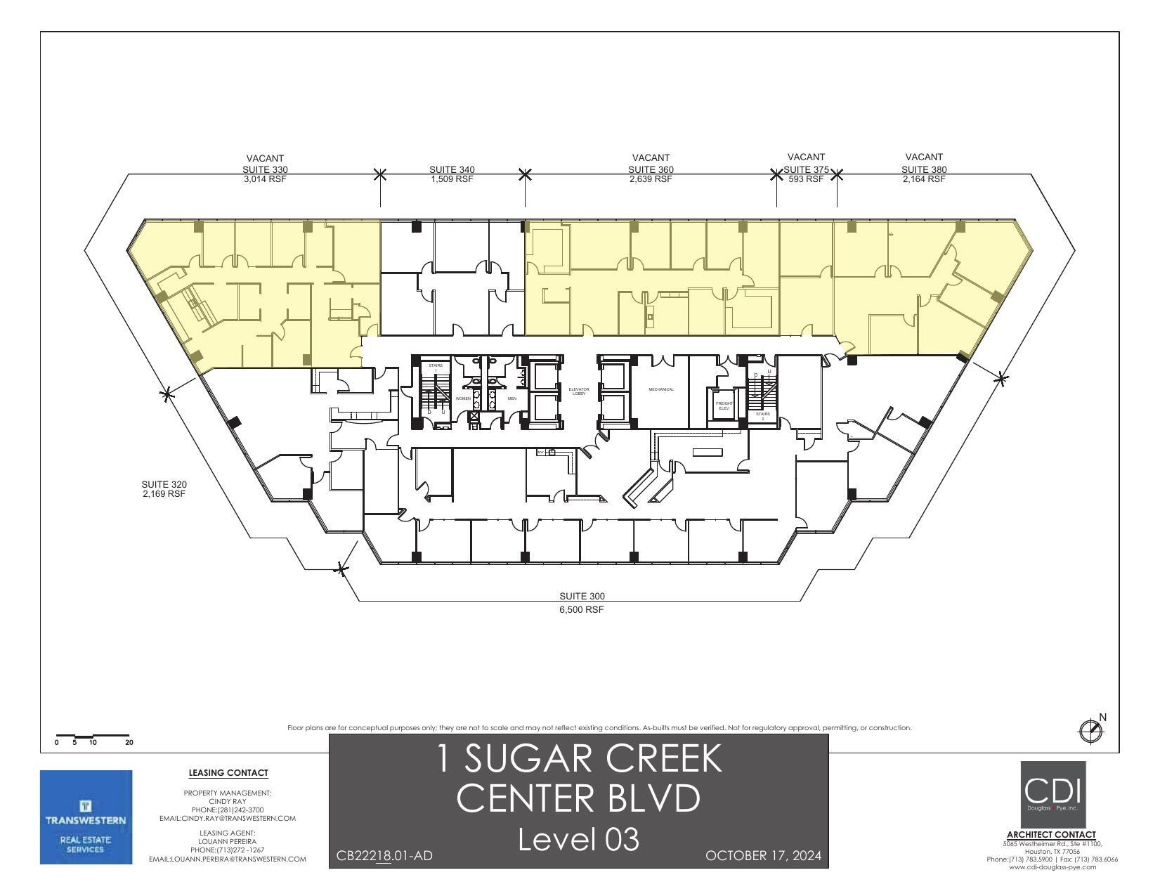 1 Sugar Creek Center Blvd, Sugar Land, TX for lease Floor Plan- Image 1 of 1