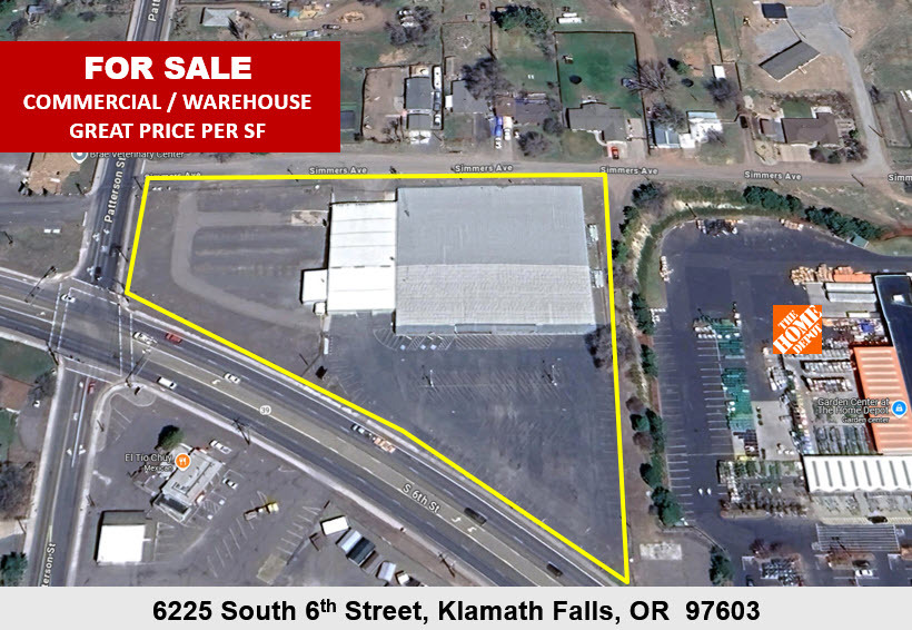 6225 S 6th St, Klamath Falls, OR for sale - Building Photo - Image 1 of 8