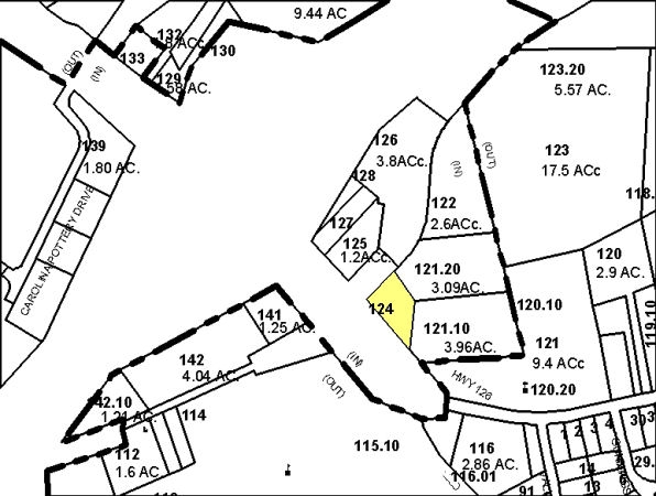 Highway 126 at Fleenor Dr, Blountville, TN for sale - Plat Map - Image 2 of 3