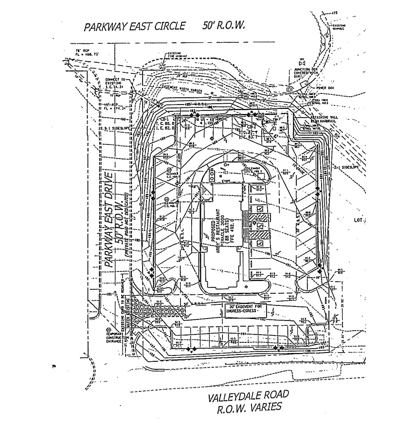110 E Parkway East Dr, Birmingham, AL for lease Site Plan- Image 1 of 1