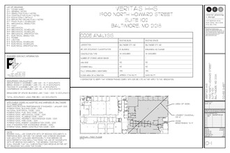 1900 N Howard St, Baltimore, MD for lease Site Plan- Image 2 of 2