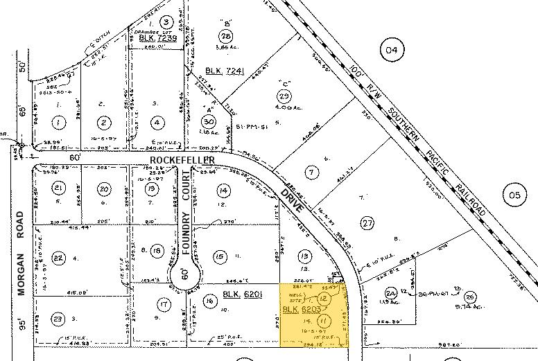 1931 Rockefeller Dr, Ceres, CA for sale - Plat Map - Image 1 of 1