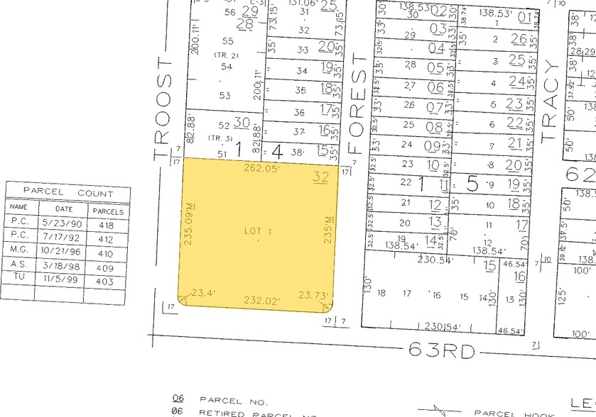 1100 E 63rd St, Kansas City, MO for lease - Plat Map - Image 2 of 5