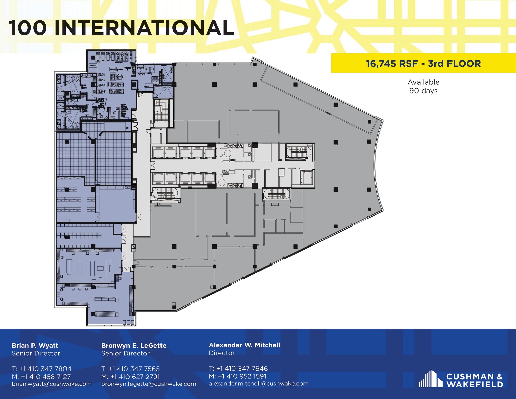 100 International Dr, Baltimore, MD for lease Floor Plan- Image 1 of 1