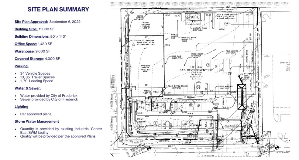 1517 Tilco, Frederick, MD for sale - Site Plan - Image 2 of 2