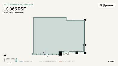 2603-2633 Camino Ramon, San Ramon, CA for lease Floor Plan- Image 1 of 1