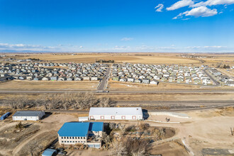 525 E Railroad Ave, Keenesburg, CO - aerial  map view - Image1