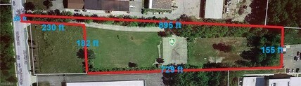 1097 Bradley Rd, Westlake, OH - aerial  map view