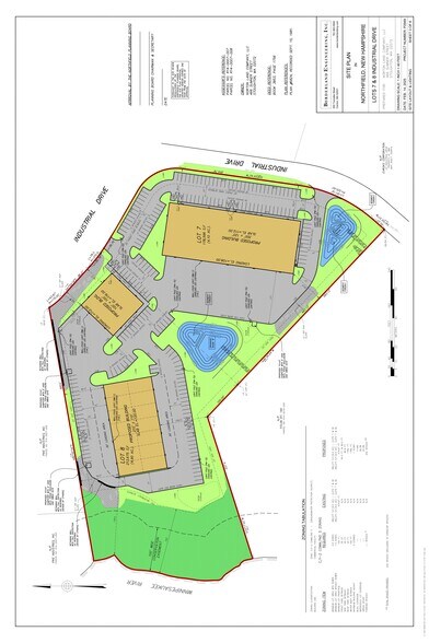 Industrial Drive Lot 7 & 8, Northfield, NH for lease - Site Plan - Image 2 of 9
