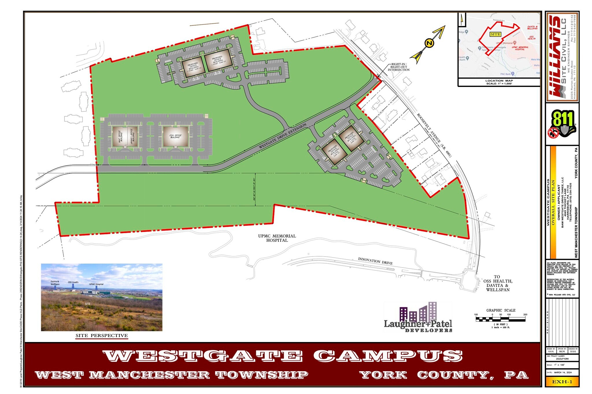 1911 Westgate Dr, York, PA for lease Site Plan- Image 1 of 1