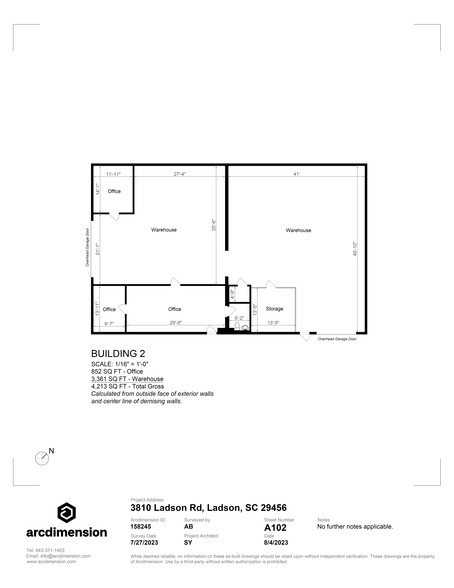 3806-3816 Ladson Rd, Ladson, SC for lease - Site Plan - Image 3 of 33