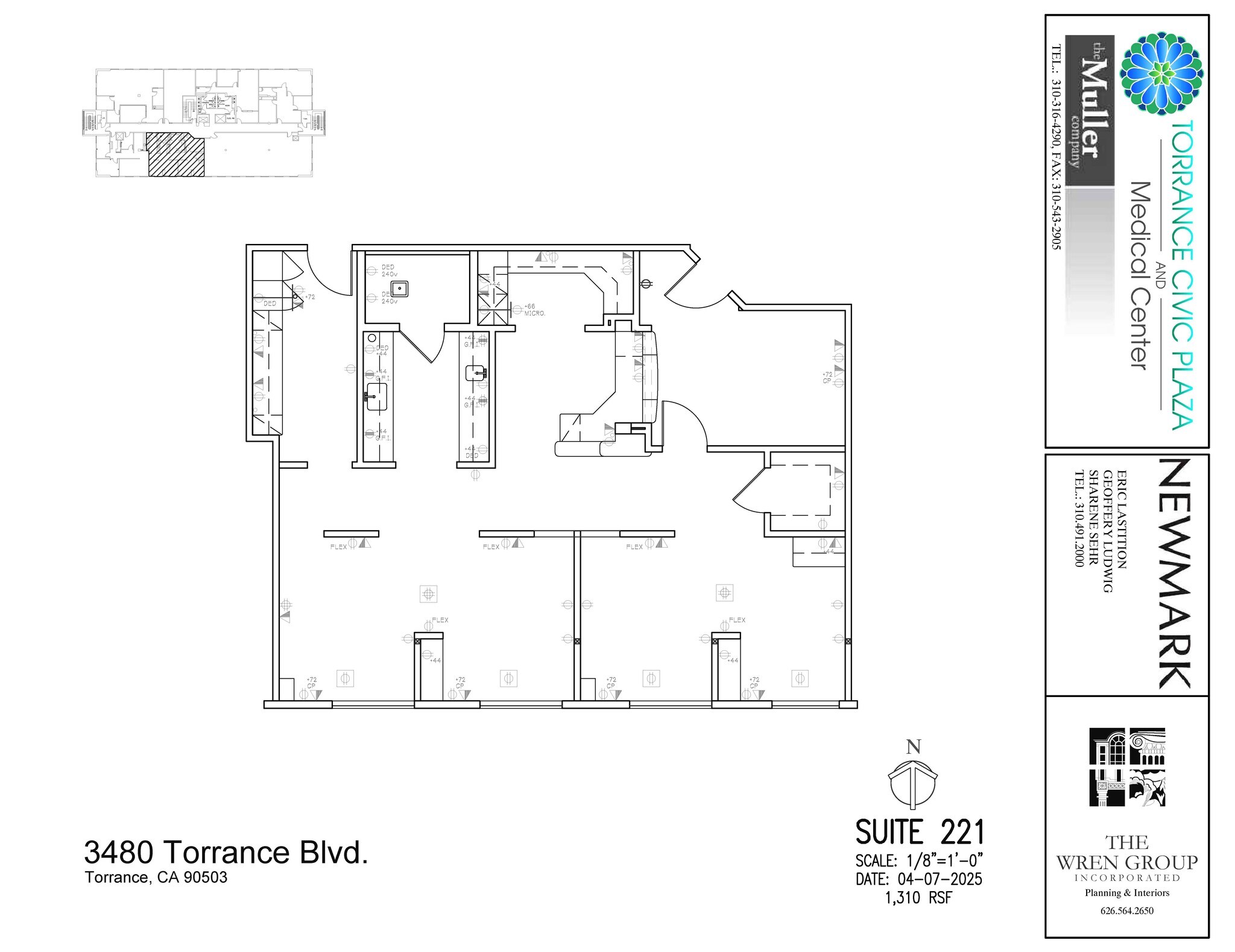 3400 Torrance Blvd, Torrance, CA for lease Floor Plan- Image 1 of 1
