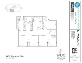 3400 Torrance Blvd, Torrance, CA for lease Floor Plan- Image 1 of 1